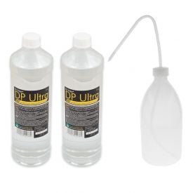 Aquacomputer Double Protect Ultra Coolant (2000ml) and Filling Bottle Bundle, Clear