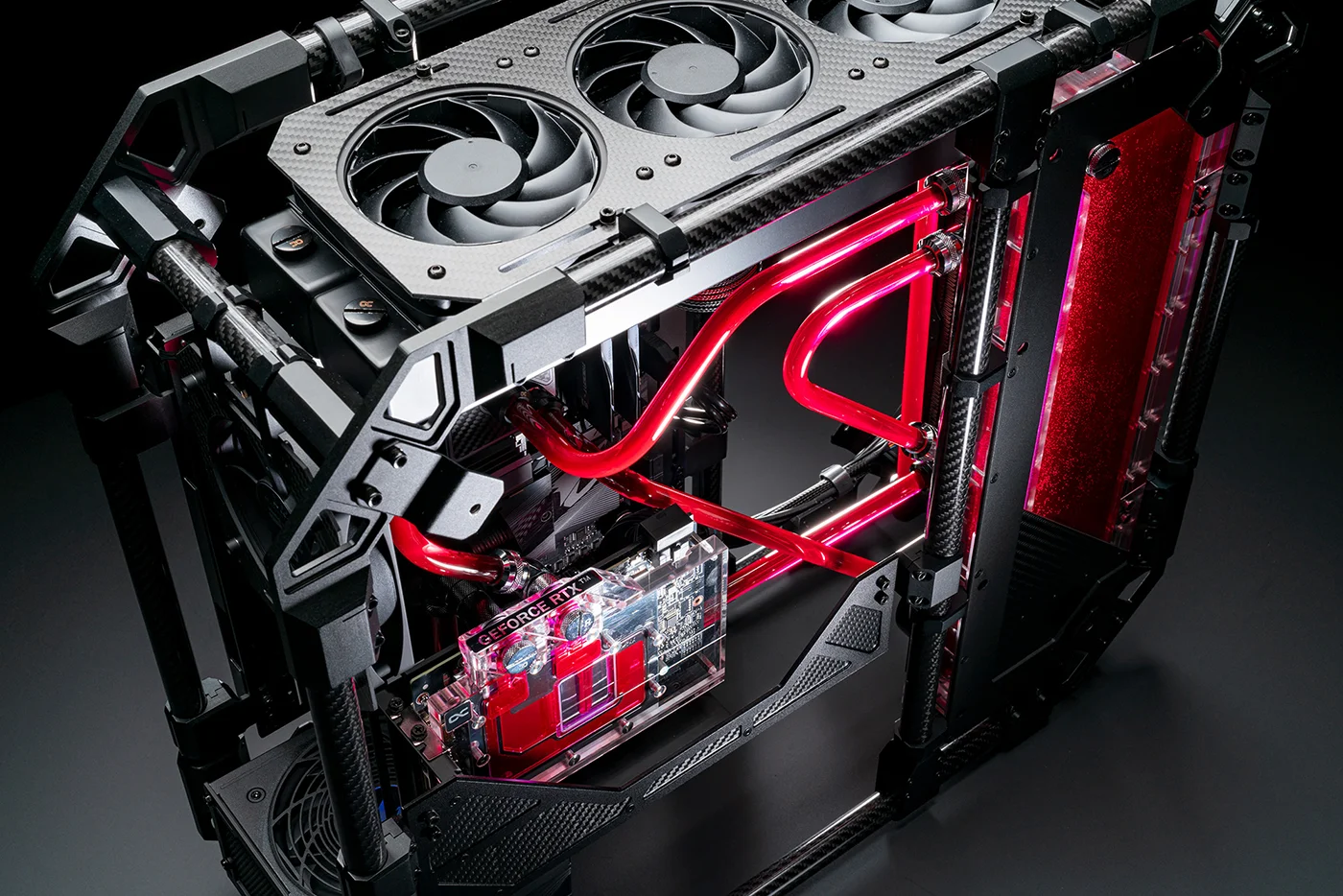 Alphacool Apex Skeleton Pro Water Cooled PC