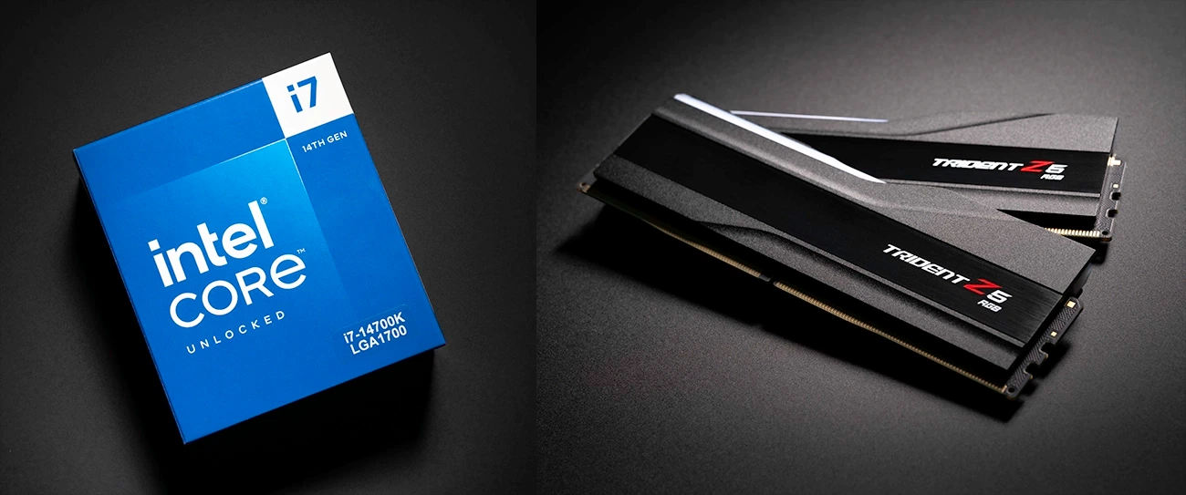 intel 14700k and g.skill RAM